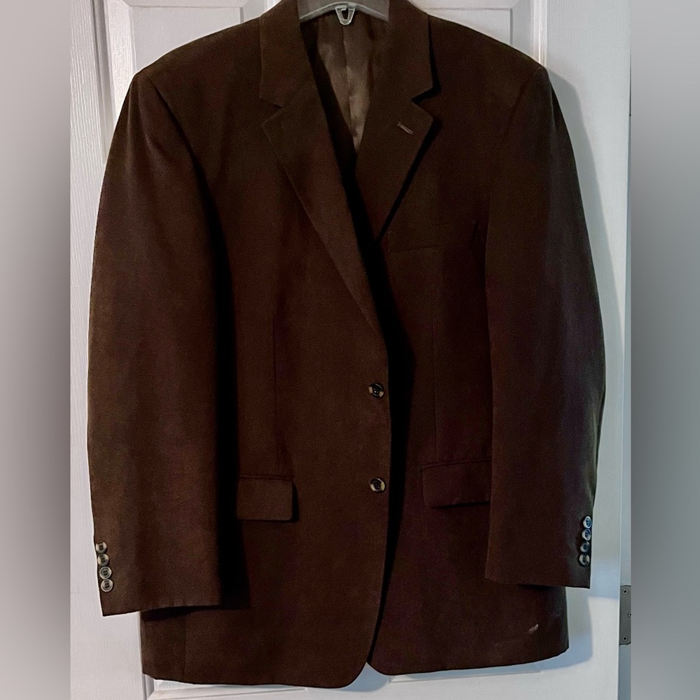 Andrew Fezza Sport Coat in great condition Brown 42R
